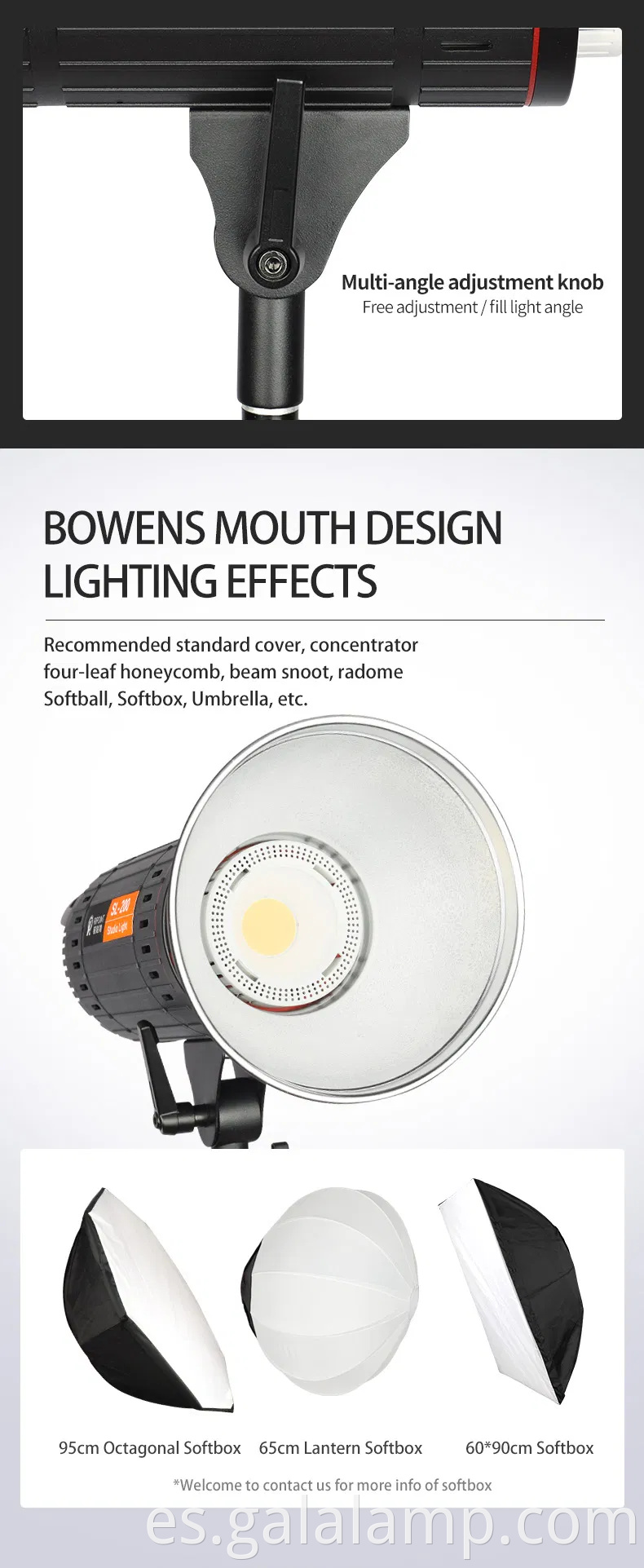 Palo de luz de video LED RGB portátil para fotógrafos